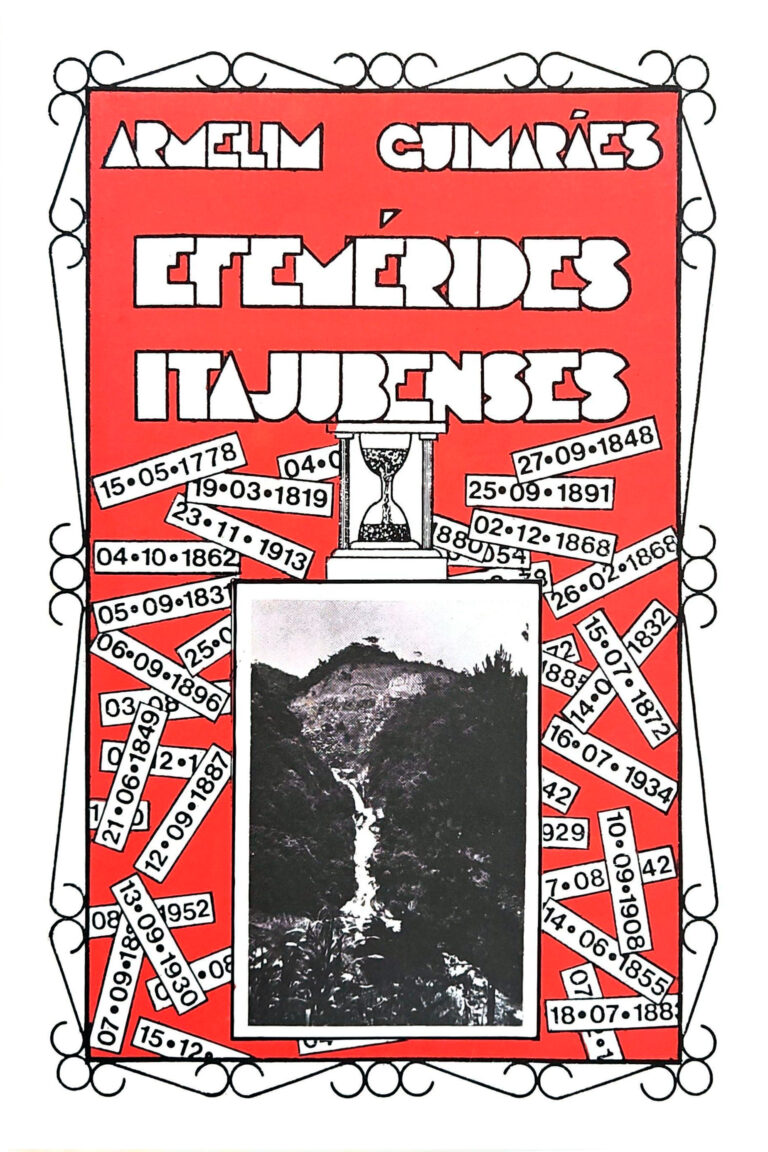 Capa do livro Efemérides Itajubenses de Armelim Guimarães de 1988